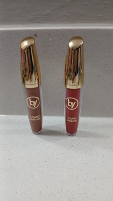 by Liquid Lipstick Duo Brown and Red Shades Liquid Formulation