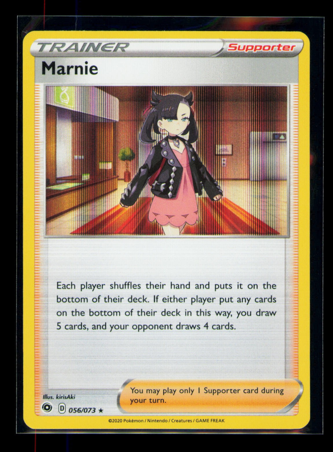 Marnie Holo Holo Rare Champion's Path 56/73 NM