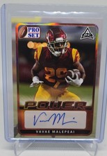 2021 Leaf Pro Set College - Autographs Vavae Malepeai #PS-VM1 (AU, RC)