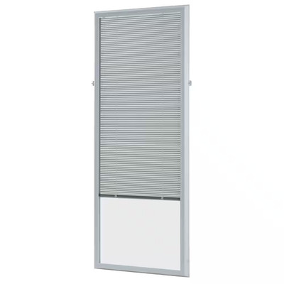 White Cordless Add-On Blinds for Raised Frame Doorglass 21-3/4 In. Width X 65-3/