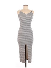 Fashion Nova Women Gray Casual Dress M