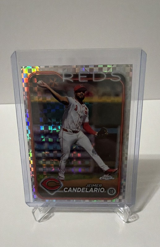 2024 Topps Chrome Update Series - Jeimer Candelario #USC81 X-Fractor