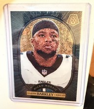 2025 Panini Mosiac Football Saquon Barkley MICRO MOSAIC SSP Case Hit #5 Eagles