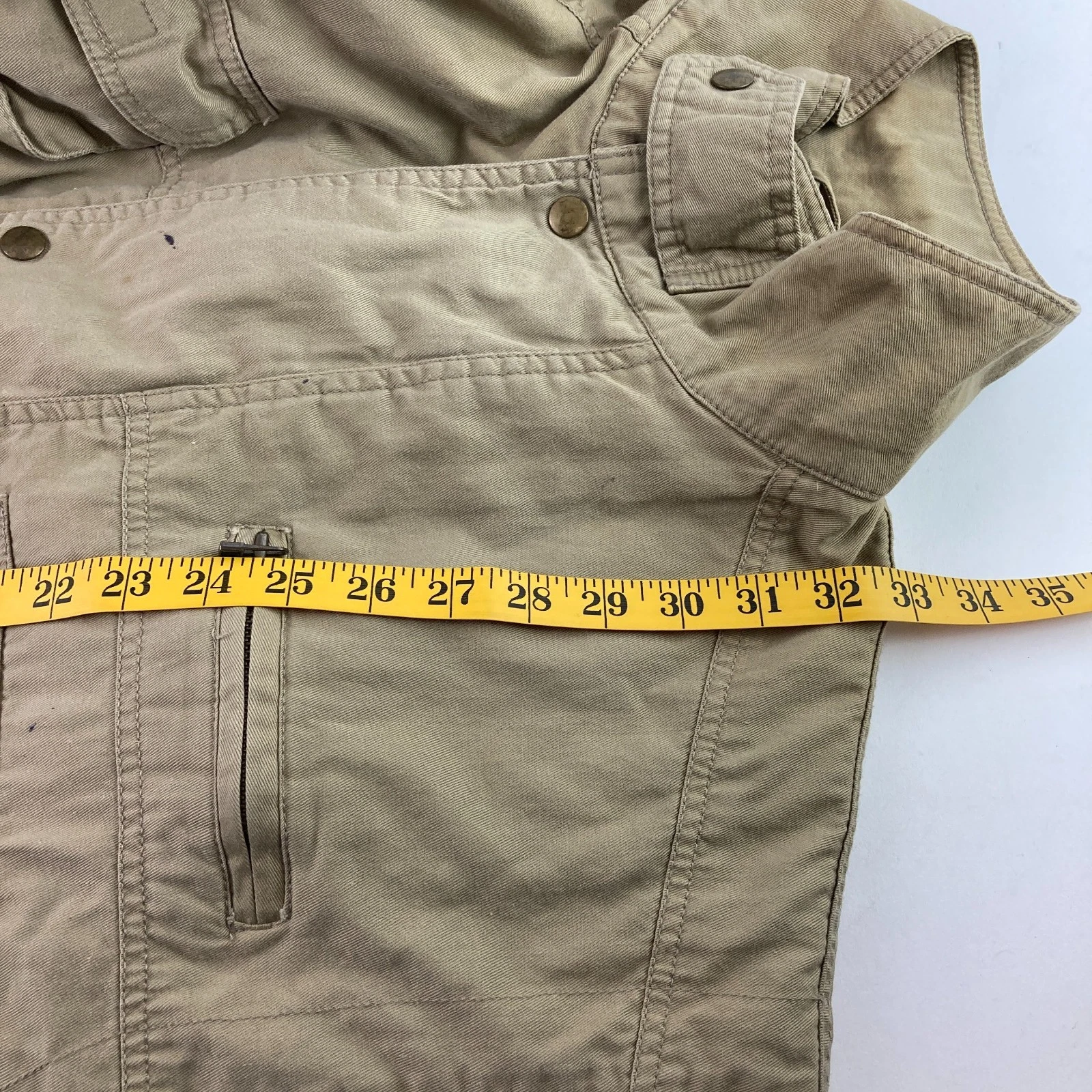 Vintage Native Habitat Safari Jacket Men's XL Tan Animal Hunting Planet Earth - product detail image 10
