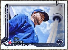 Yariel Rodriguez 2025 Topps Series 2 Golden Mirror SSP #694 Toronto Blue Jays