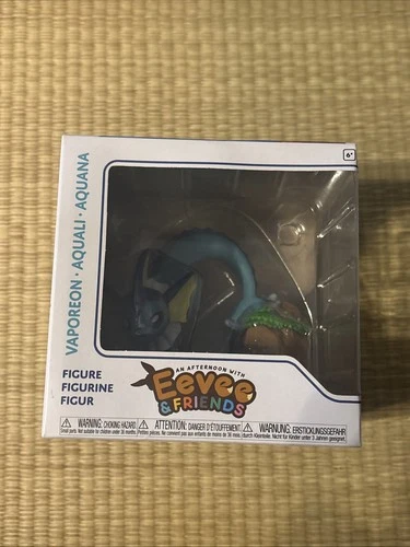 Pokemon Center Vaporeon Funko Figure Eevee & Friends RARE HTF OOS Pop Waterfall
