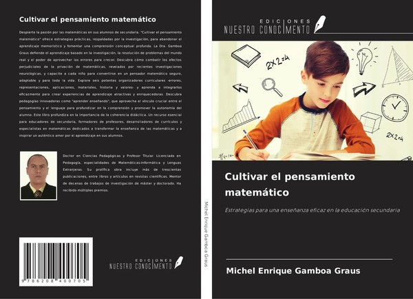 Cultivar El Pensamiento MatemáTico Michel Enrique Gamboa Graus Taschenbuch 2024-image
