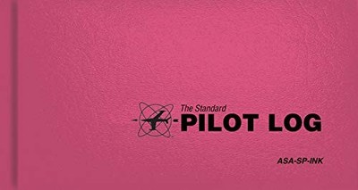 Standard Pilot Logbook (Pink) by ASA Staff (2015, Hardcover)
