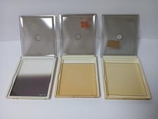Cokin P series P120, P026, P028 Filters Genuine, France. Lot of 3