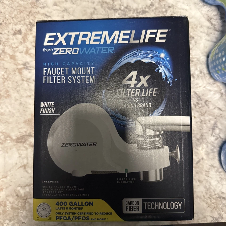 ExtremeLife By ZeroWater Faucet Mount Water Filter System With 400 Gallon Capaci - Image 2 of 3