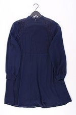 ✅ Sisters Point Chiffonkleid Regular Kleid für Damen Gr. 42, L Langarm blau ✅