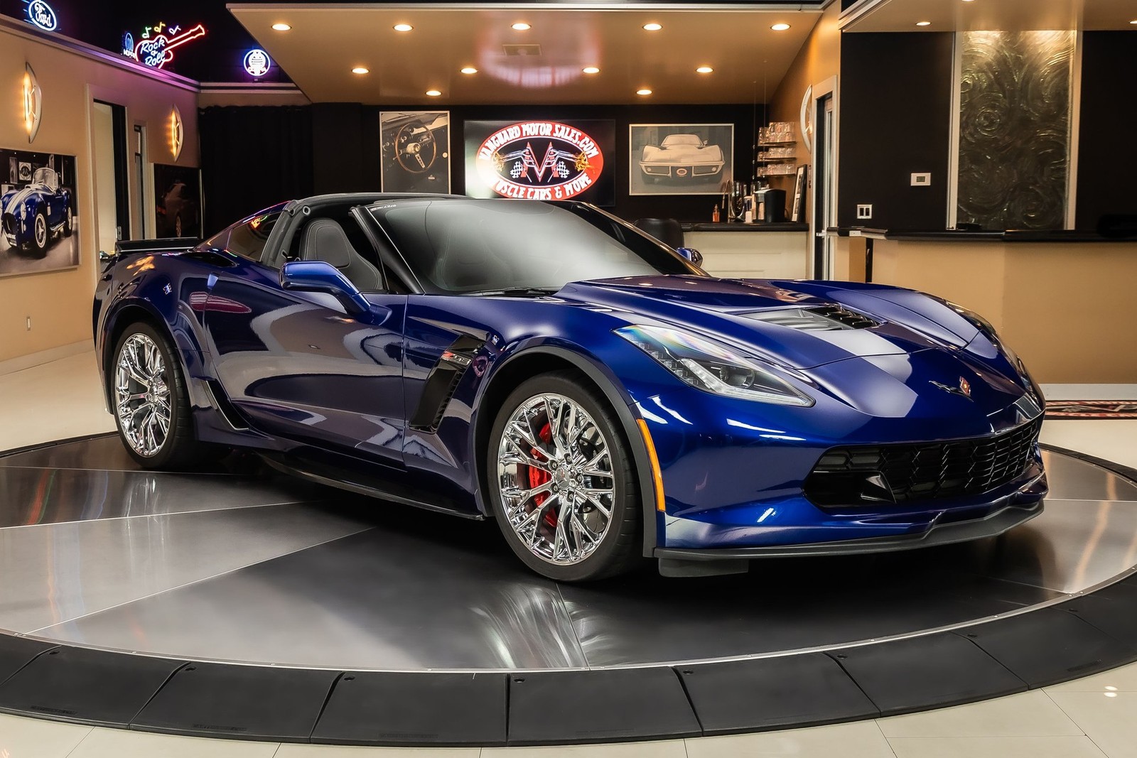2017 Blue Chevrolet Corvette Z06  | C7 Corvette Photo 10