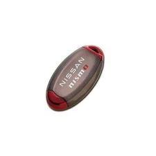 Nissan Genuine Key Case FullCover Dark Chrome/Chrome Red w/NISMO Logo KWA10‑60N2