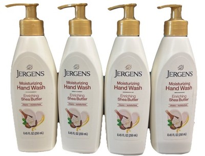 4x Jergens Oil Infused Enriching Shea Butter Skin Moisturizer 8.45 FL OZ New DB