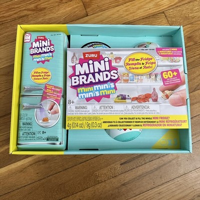 ZURU Mini Brands Fill the Fridge Costco Exclusive Set w/ 3 Mini Balls Brand New