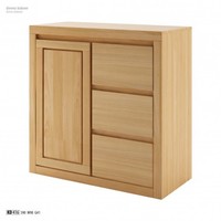 Massive Kommode Anrichte MöBel Kommoden Echtholz Sideboard SchräNke Neu Schrank