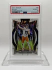 2024 Panini Select - Concourse Bo Nix #30 White Shock Prizm /199 (RC) PSA 10