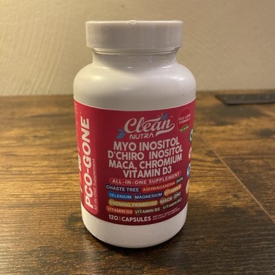 Clean Nutra PCO-Gone Myo Insitol D'Chiro Maca Chromium Vitamin D3