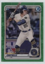 2020 Bowman Draft Chrome Green Refractor 97/99 Hayden Cantrelle #BD-173 1a39