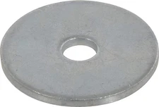The Group 290036 Fender Zinc Washer, 3/8-Inch x 1 1/2-Inch, 100-Pack