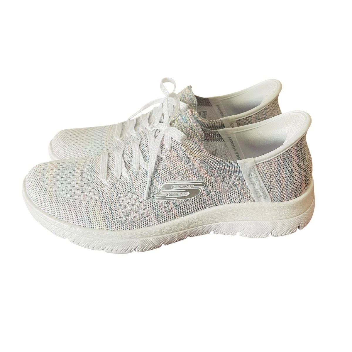 SKECHERS Skechers Memory Foam Multicolor Athletic Shoes for Women 