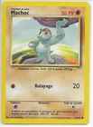 Vintage Français French Pokémon TCG Machoc (Machop) Base Set 52/102 WOTC 1999 NM