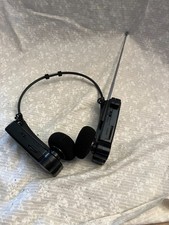 Sanyo AM FM transister headphone radio. Works. Runs on batteries. Included.ad