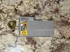 GI Joe Cobra  Serpentor Snake Headdress Vintage 1986 Hasbro Hood Cowl File Card