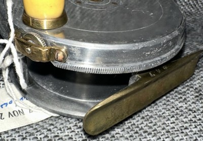 c farlow & co fishing reels Vintage C. Farlow & Co Ltd Fly Fishing Reel London Brass Foot Marked 247