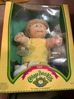 1985 Coleco Cabbage Patch Boy Harvey Elroy Blonde Hair Blue Eyes One Dimple NRFB