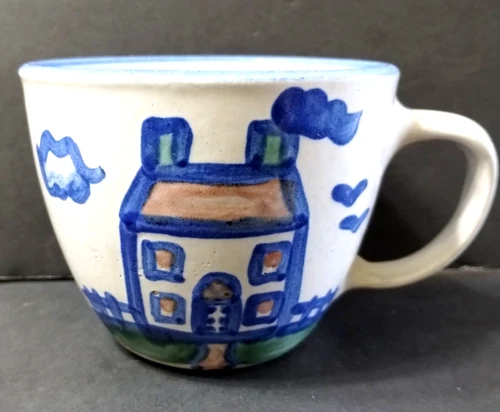 M A  HADLEY  Pottery HOUSE Farm  Tea Coffee Mug Cup  The End
