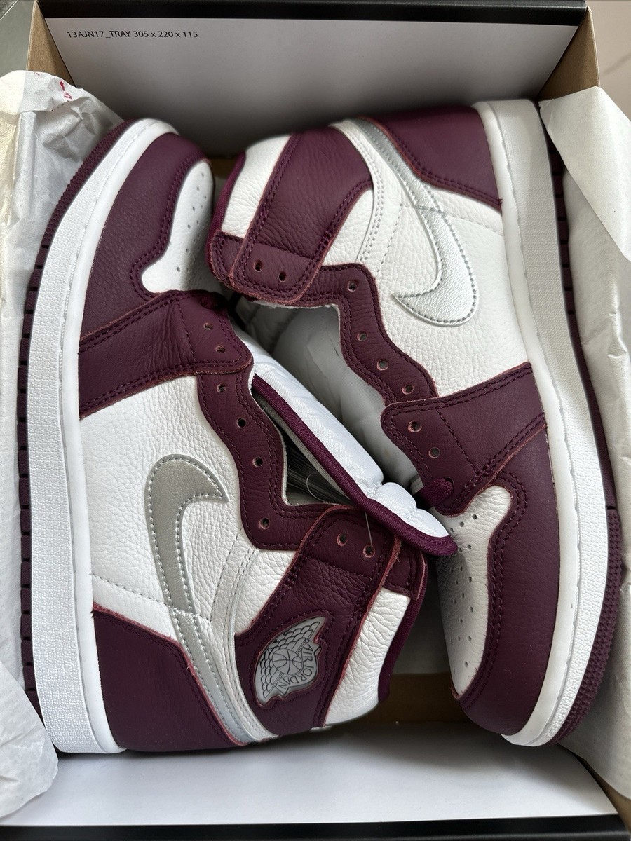 Size 9.5 - Jordan 1 Retro High OG Bordeaux for sale online | eBay