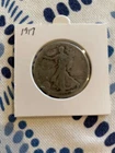 1917 Walking Liberty Half Dollar