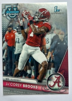 2023 Bowman University Chrome,Ja'Corey Brooks, 1st Bowman #4