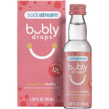 Sodastream Bubly 1.36 Oz. Grapefruit Drops 1025206010 SodaStream Bubly