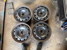 4x Orgi. VW Polo 6R 6C Stahl Felgen 6x 15 Lk5x100 ET38  J