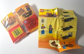 LEGO Castle Crusaders Treasure Cart (Set #1463) - 1992 Vintage, 100% Complete w/