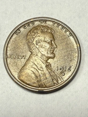 ** 1916-S LINCOLN CENT- VF+  (UPGRADE THAT SPOT IN YOUR SET) PRICED TO SELL 🔥**