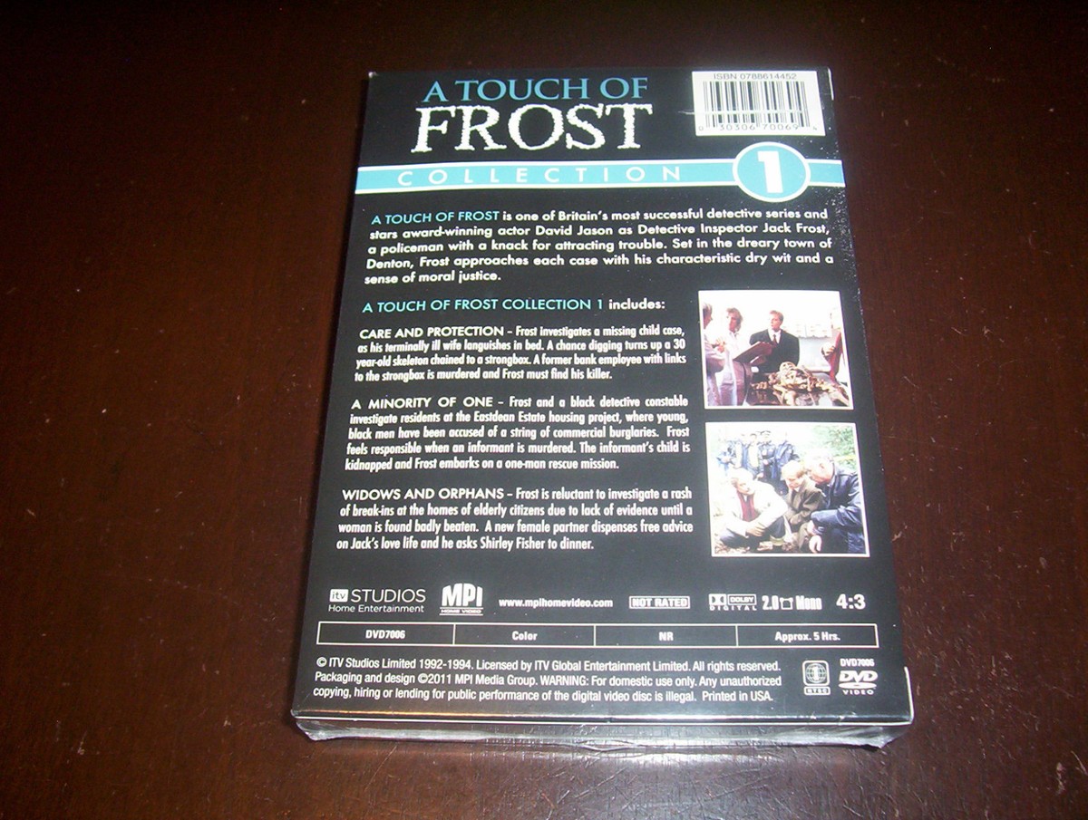 A TOUCH OF FROST Collection 1 David Jason BBC British TV A TOUCH OF FROST Collection 1 David Jason BBC British TV