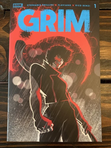 Boom Studios Comic Book: Grim #1 3rd Print Flaviano Variant Cover - Sold Out Key