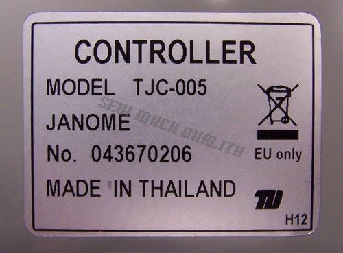 FOOT CONTROL PEDAL W/ Cord Genuine Janome NewHome L392 Singer 7100 + - Picture 4 of 4
