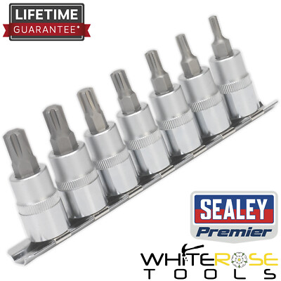 SEALEY AK6232 
Ribe CV ソケットビットセット 3/8