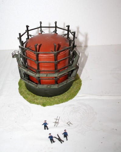 Vollmer 5725/1 Gaskessel Gasometer, Spur H0 - Bild 5 von 6