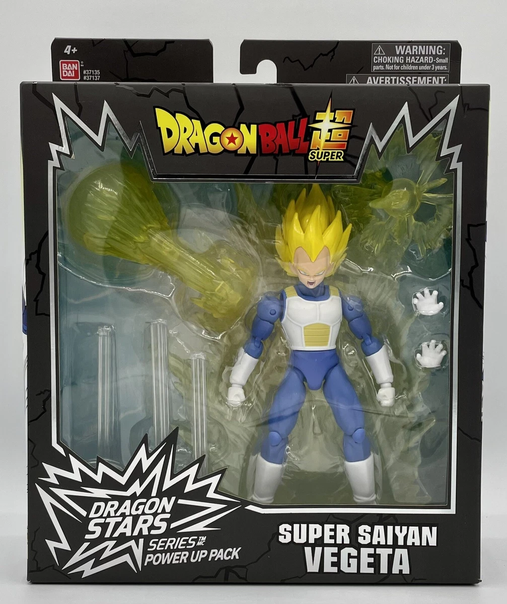 Best Buy: Bandai Dragon Ball Super Dragon Stars Power Up Pack Super Saiyan  Vegeta Action Figure 37137