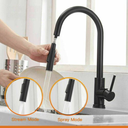 Kitchen faucet sink faucet extendable shower rotary mixer 360° FR - Picture 1 of 9
