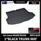 Waterproof Rear Trunk Mat For Lexus RX300 RX350 2023-2024 All Weather NoSlip Mat