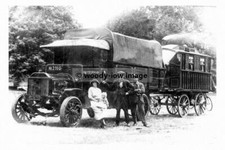 rp17718 - J Crole Showman , Peerless Lorry at Handsworth - print 6x4