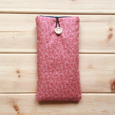 HANDYTASCHE HANDYHÜLLE handysocke STOFF Genäht HANDMADE FÜR ALCATEL 1B / 1X / 3V