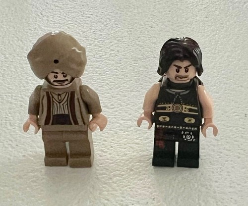 2 Lego Prince of Persia Minifiguren - Scheich Amar und Dastan - Scheide