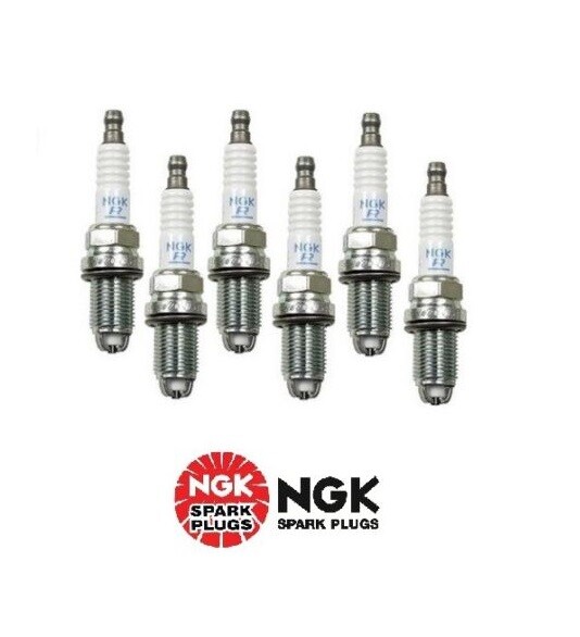 For BMW E36 M3 Set Of 6 PreGapped Spark Plug NGK V Power Resistor BKR